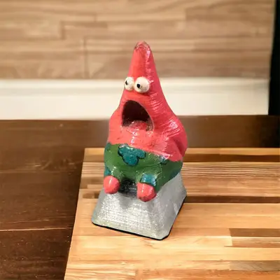 Spongebob Patrick keycap