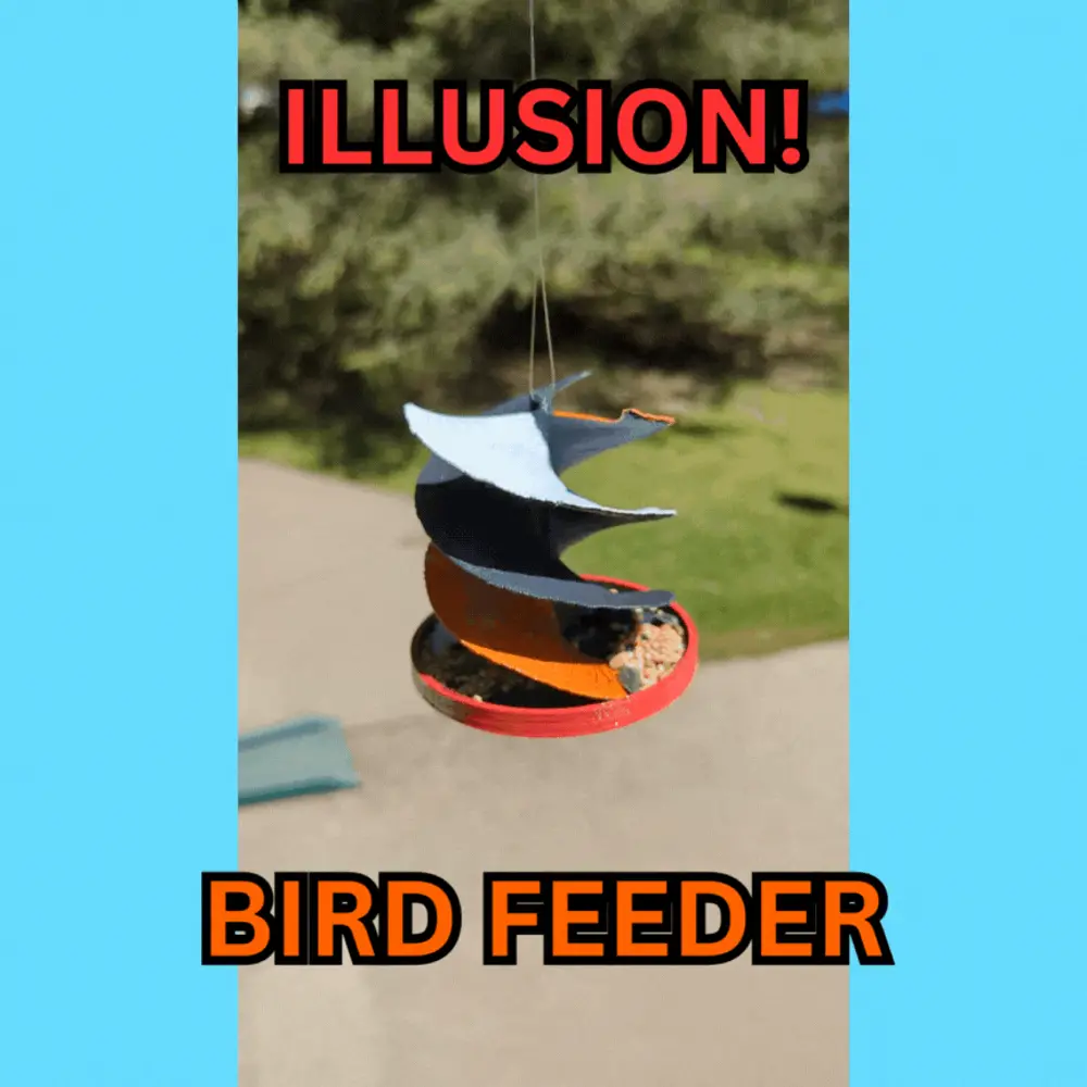 Illusion Wind Art/Bird Feed