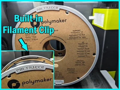 Polymaker Cardboard Spool Adapter - 199mm (Polylite, Polyterra, etc ...