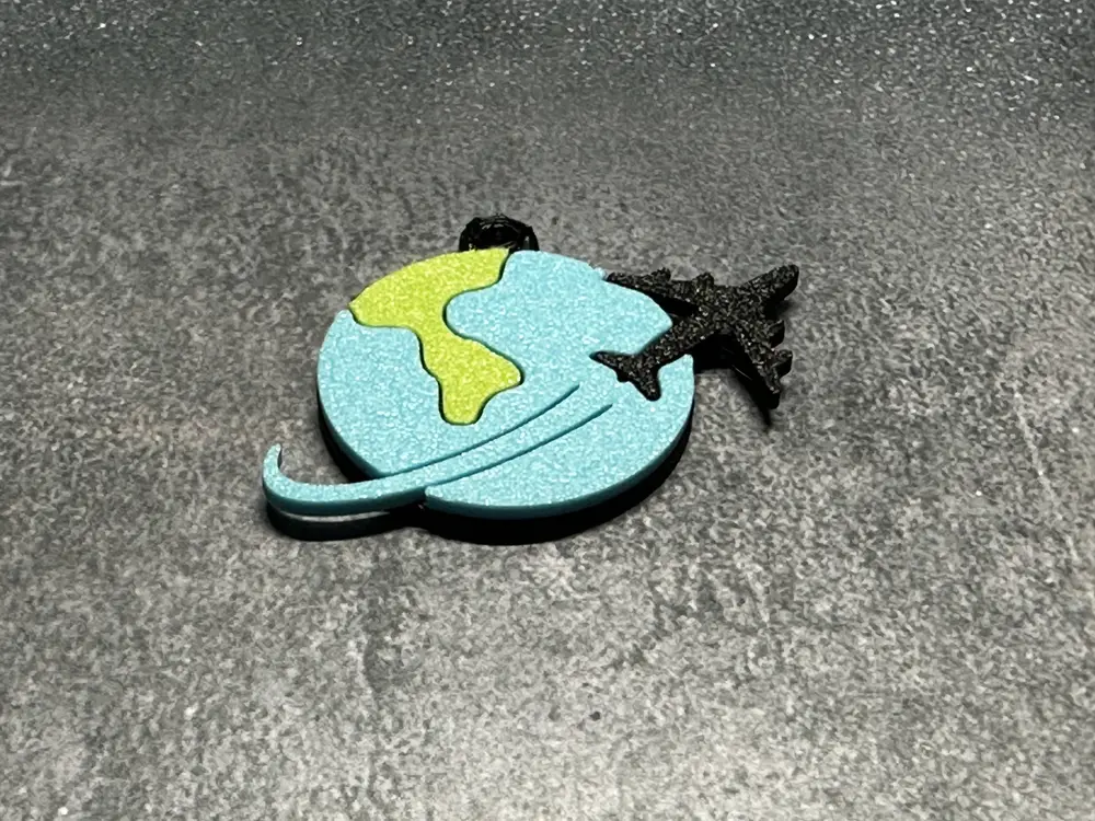 Colourful Robust Luggage Tag