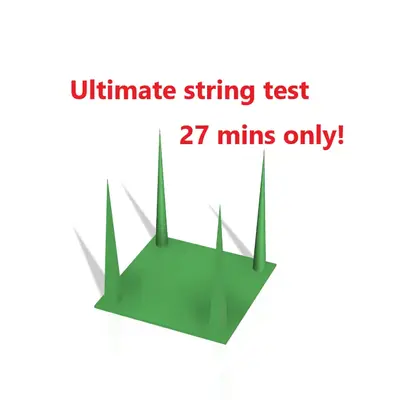 Ultimate string/retraction test