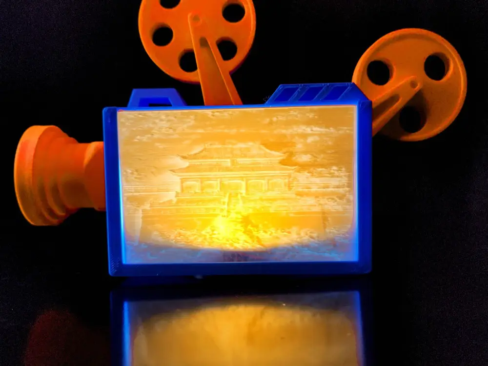 Forbidden City movie light box