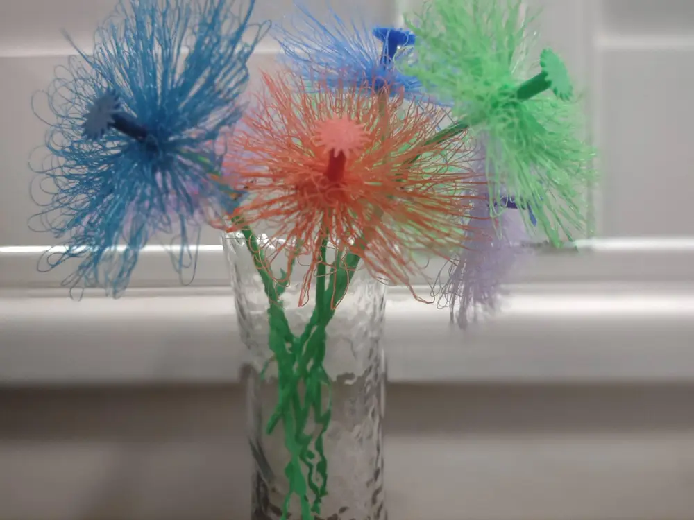 Colour My City Stringing Effect Flowers for Home or Garden