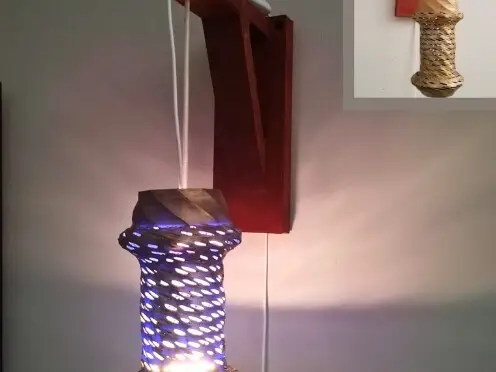 Old city wall lamp