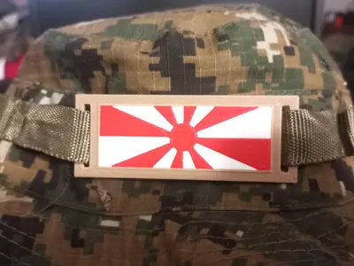 Airsoft / backpacking MOLLE flag Japan
