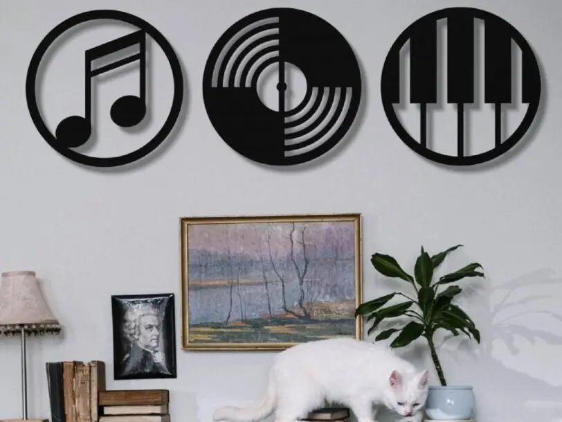 Wall art music