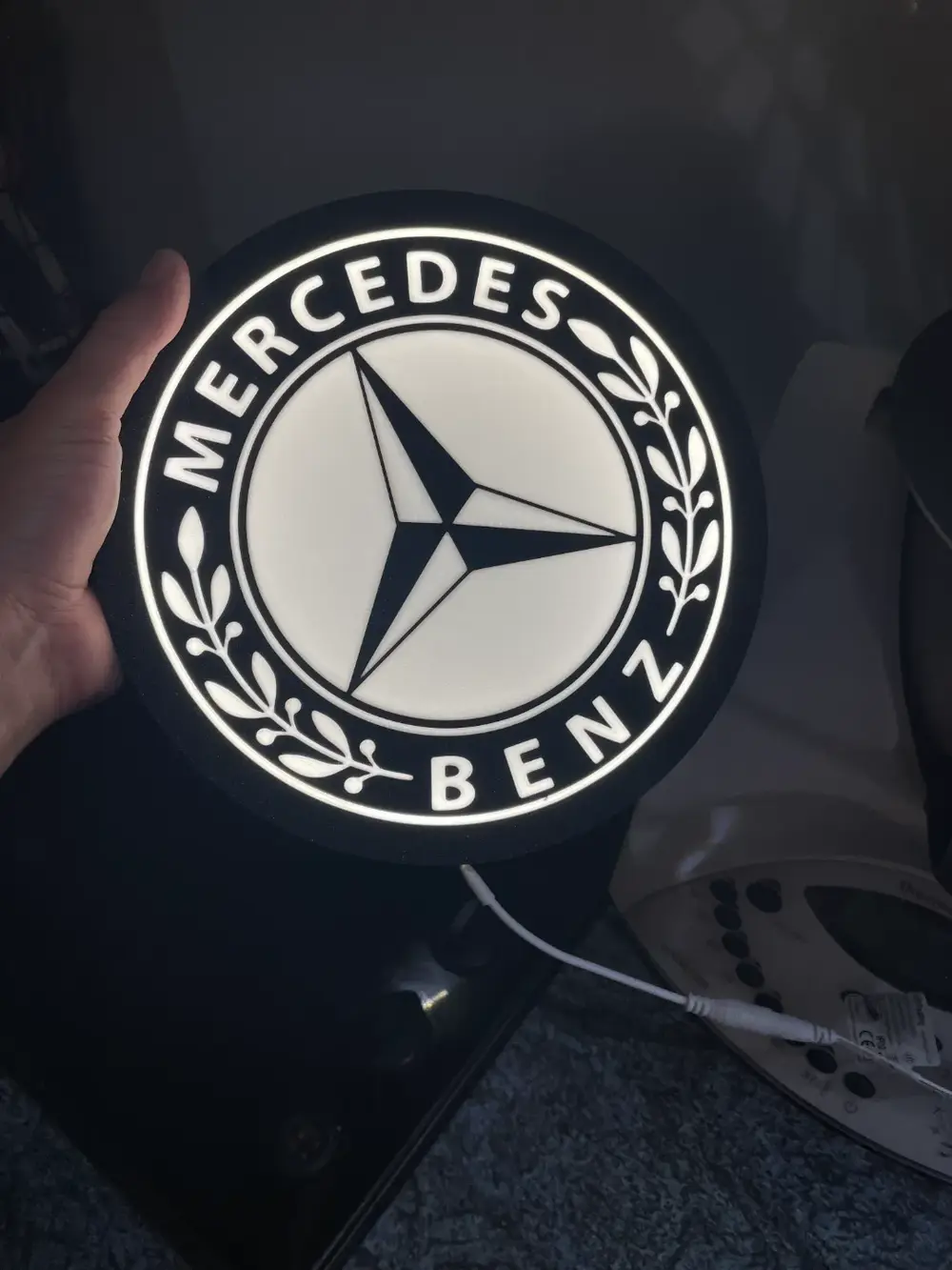 lampe mercedes
