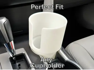 Parametric Cup Holder Adapter (Support Free V2)