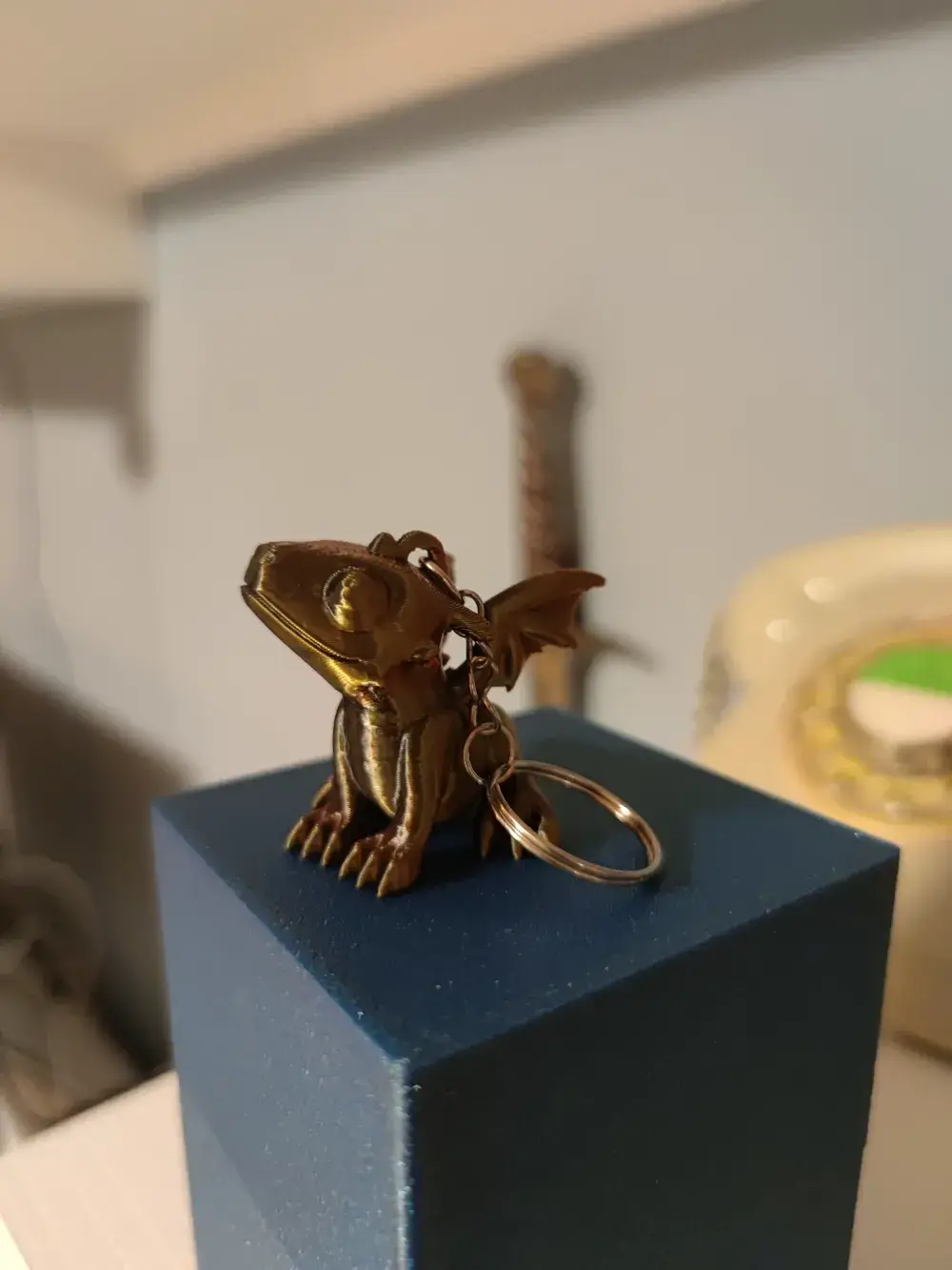 CUTE DRAGON KEYCHAIN