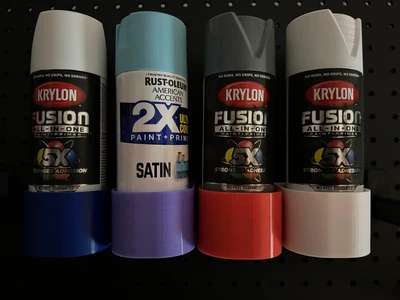 Sys's Peglock - pegboard paint can bin