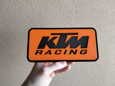 KTM racing decoration