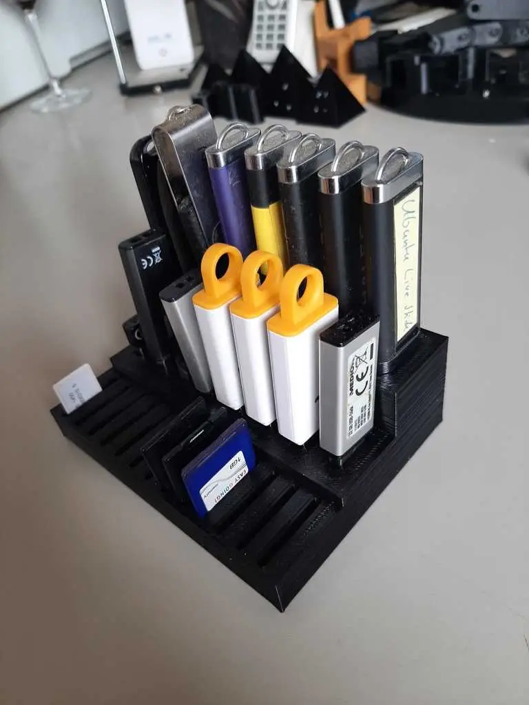 USB-Stick  & SD-Card Organizer