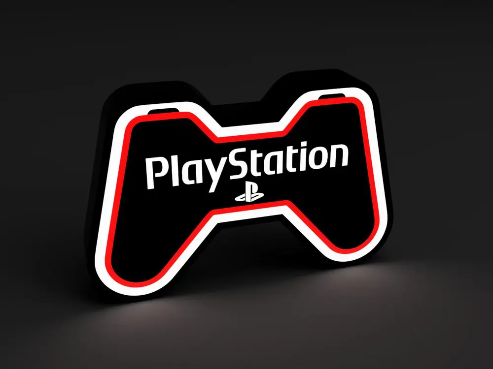 Playstation Controller Lightbox | LED Lamp