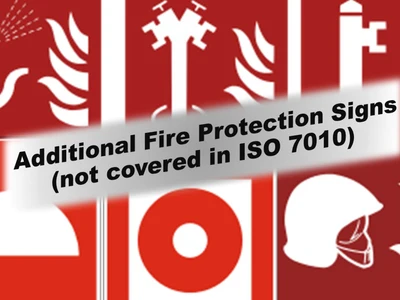 DIN 4844-2, NEN 3011 & NF ISO 7010 Fire Protection Signs (not covered in ISO 7010)