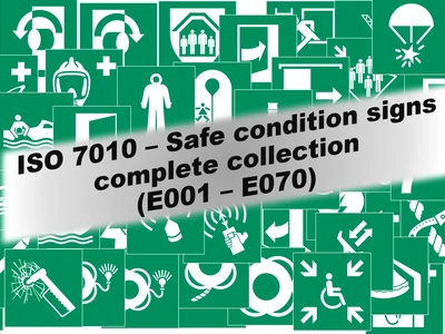 ISO 7010 - Safe condition Signs