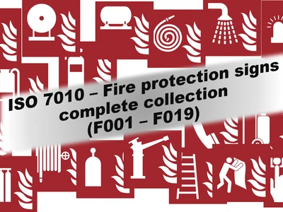 ISO 7010 - Fire protection Signs