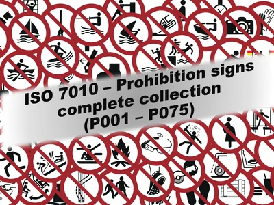 ISO 7010 - Prohibition Signs