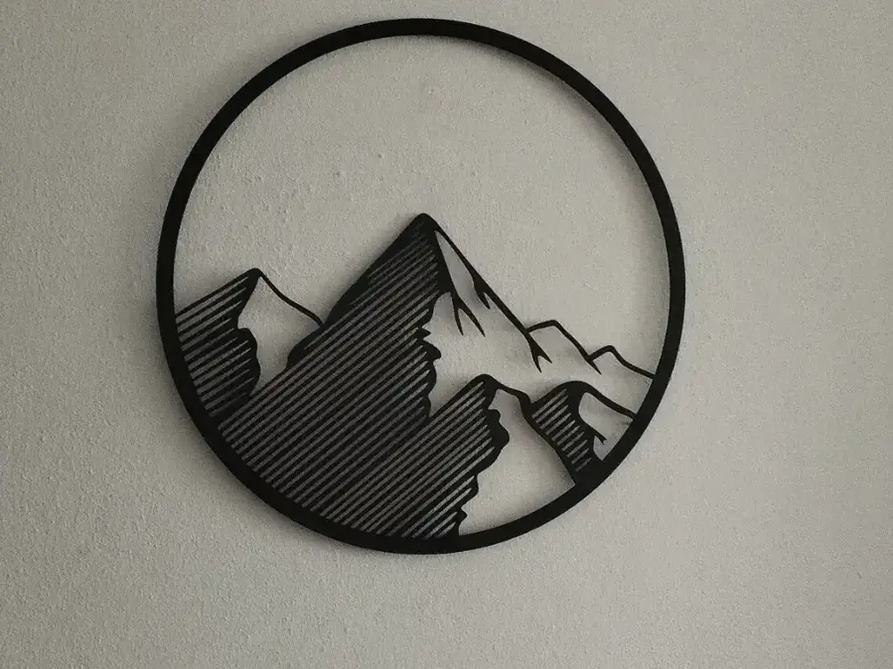 Mountain Top 2D wall art