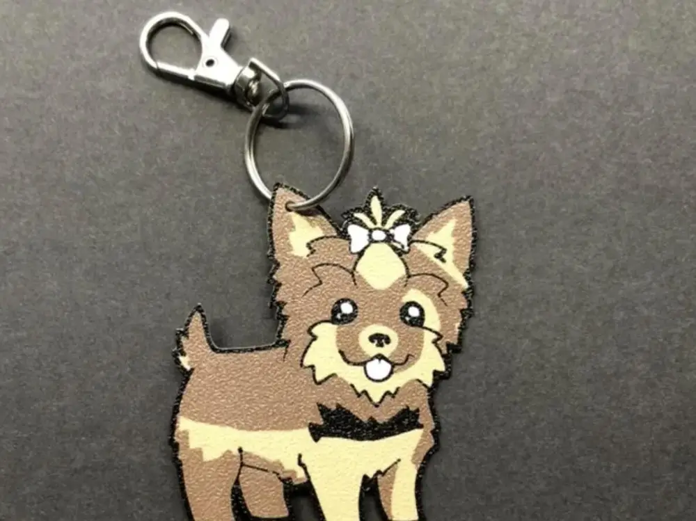 Yorky keychaine