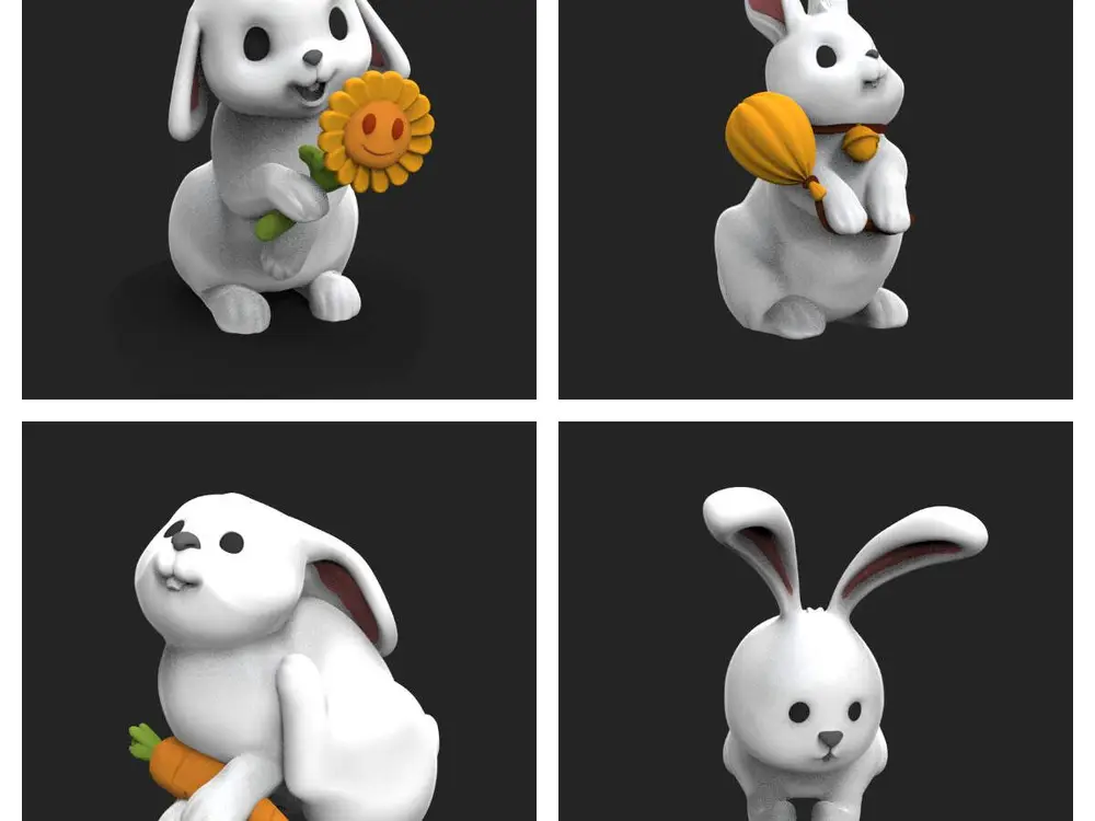 White Bunny