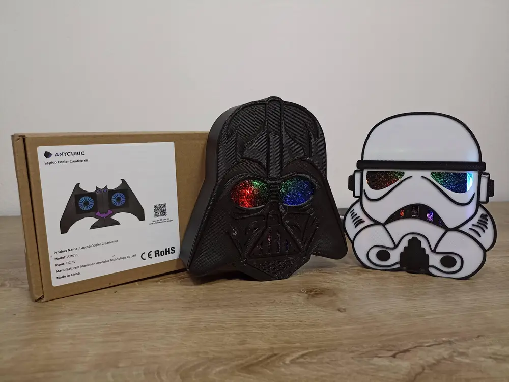 Star Wars Soldering Fume Extractor (Anycubic Laptop Cooler Kit)