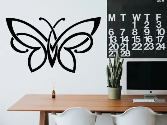 butterfly wall art