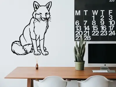fox wall art