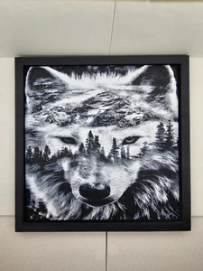 Wolf Face Hueforge