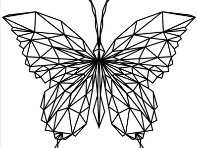 butterfly wall art