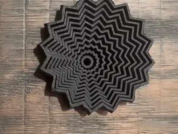 12 point collapsing star