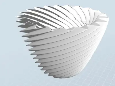 polygon vase