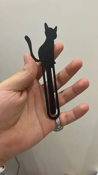 Black Cat Bookmark