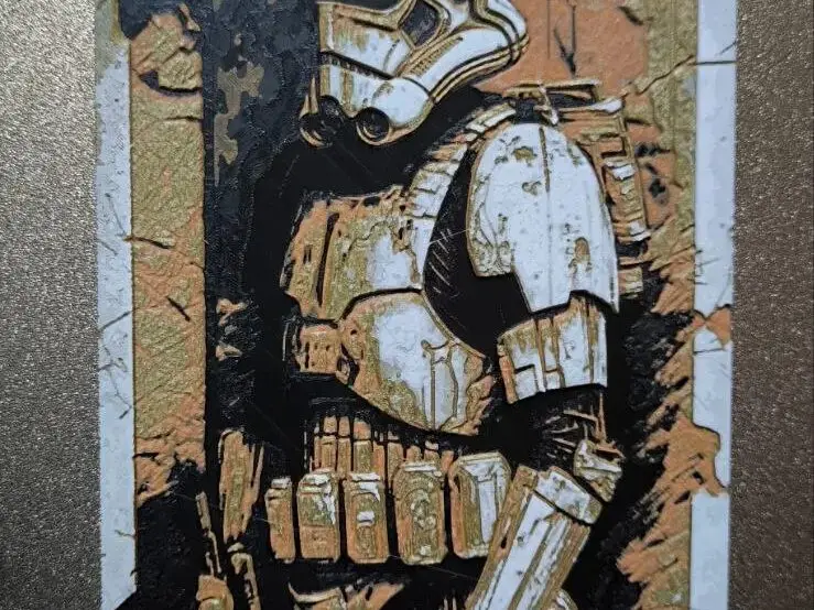 Stormptrooper Mud Hueforge