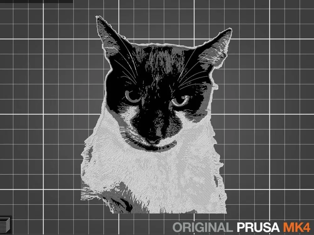 Michal The Cat (hueforge)
