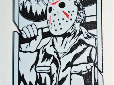 Jason The Camper-Plain Tarot Card