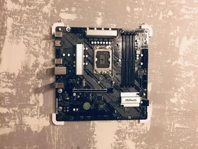 Wall frame for mATX
