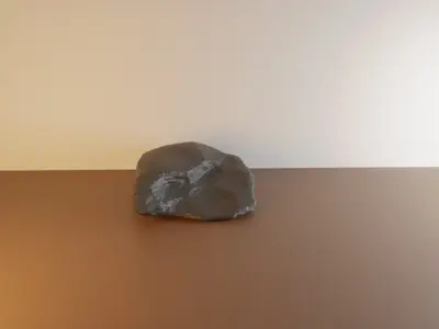 Aquarium / wargaming terrain rock #10