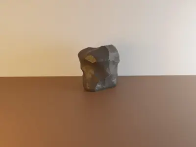 Aquarium / wargaming terrain rock #6