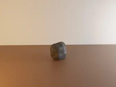 Aquarium / wargaming terrain rock #7