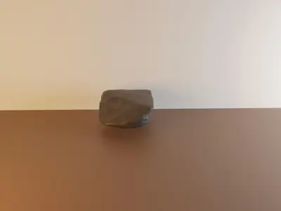 Aquarium / wargaming terrain rock #6