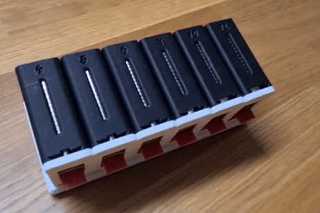 MMD1-z³D Modular Magnet dispenser, 4-12mm for HSW and Skadis