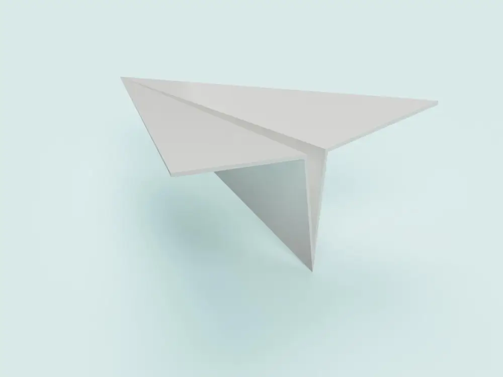 Paper airplane!