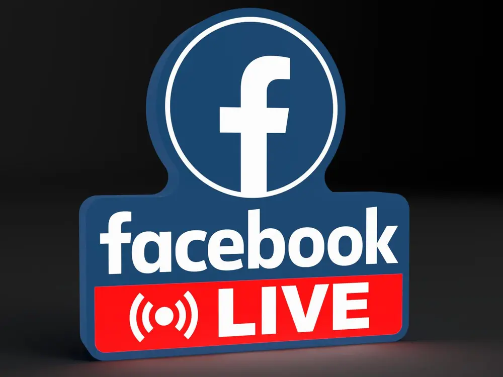 Facebook Live Lightbox | LED Lamp