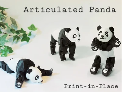Articulated Panda (Print-in-Place)