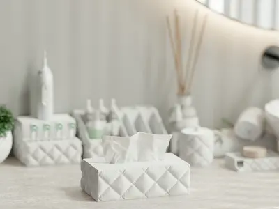 Tissue Despenser Rectangle (Inflated Bathroom Set)