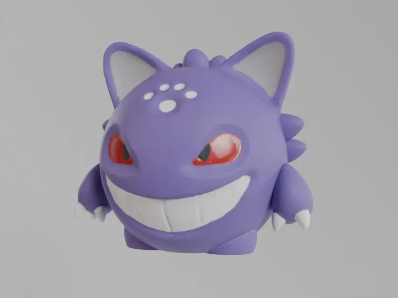 Purple Little Monster