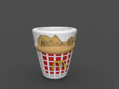 McDonald's Ice Cream Cup