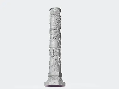 Resin Print Speed Test Model