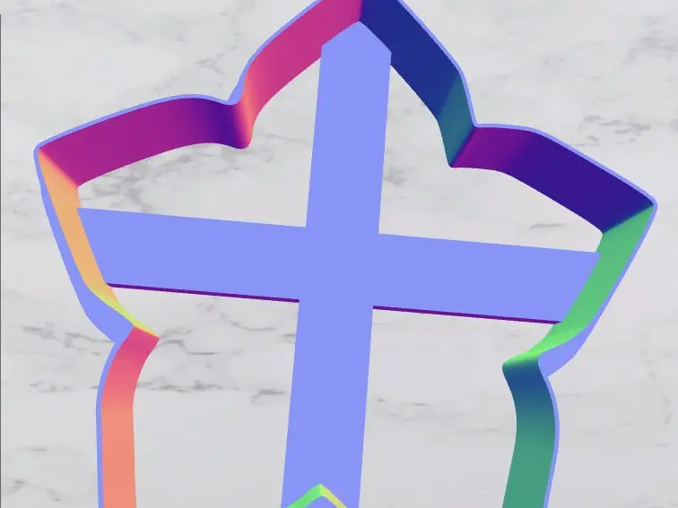 Flower cookie cutter