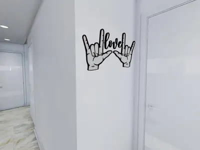 Love wall art